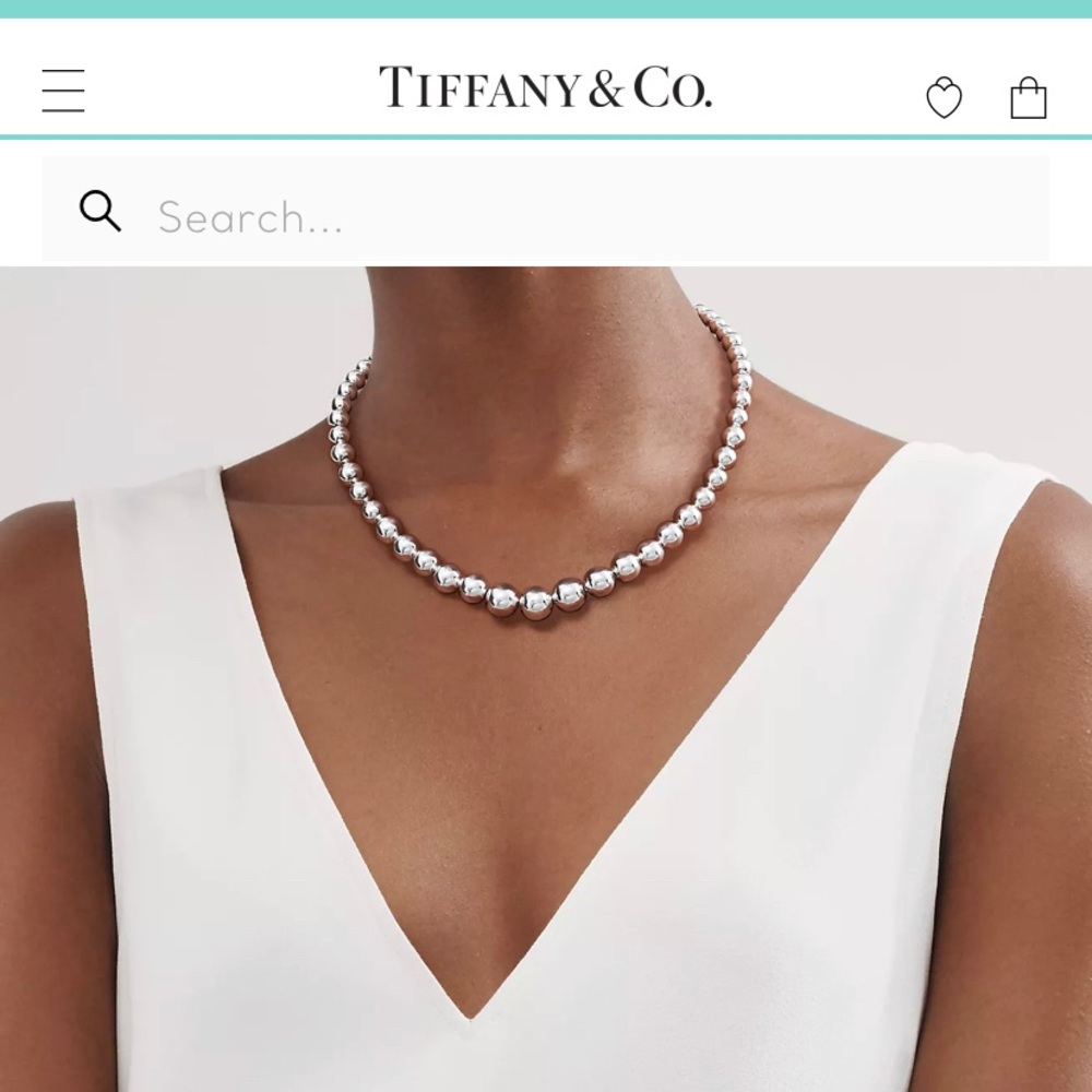 COPY - Tiffany & Co. Graduated Ball necklace